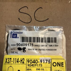 Oil Cooler Seal  ACDelco GM OE/GM Genuine Parts  90409175 *sold Individually*