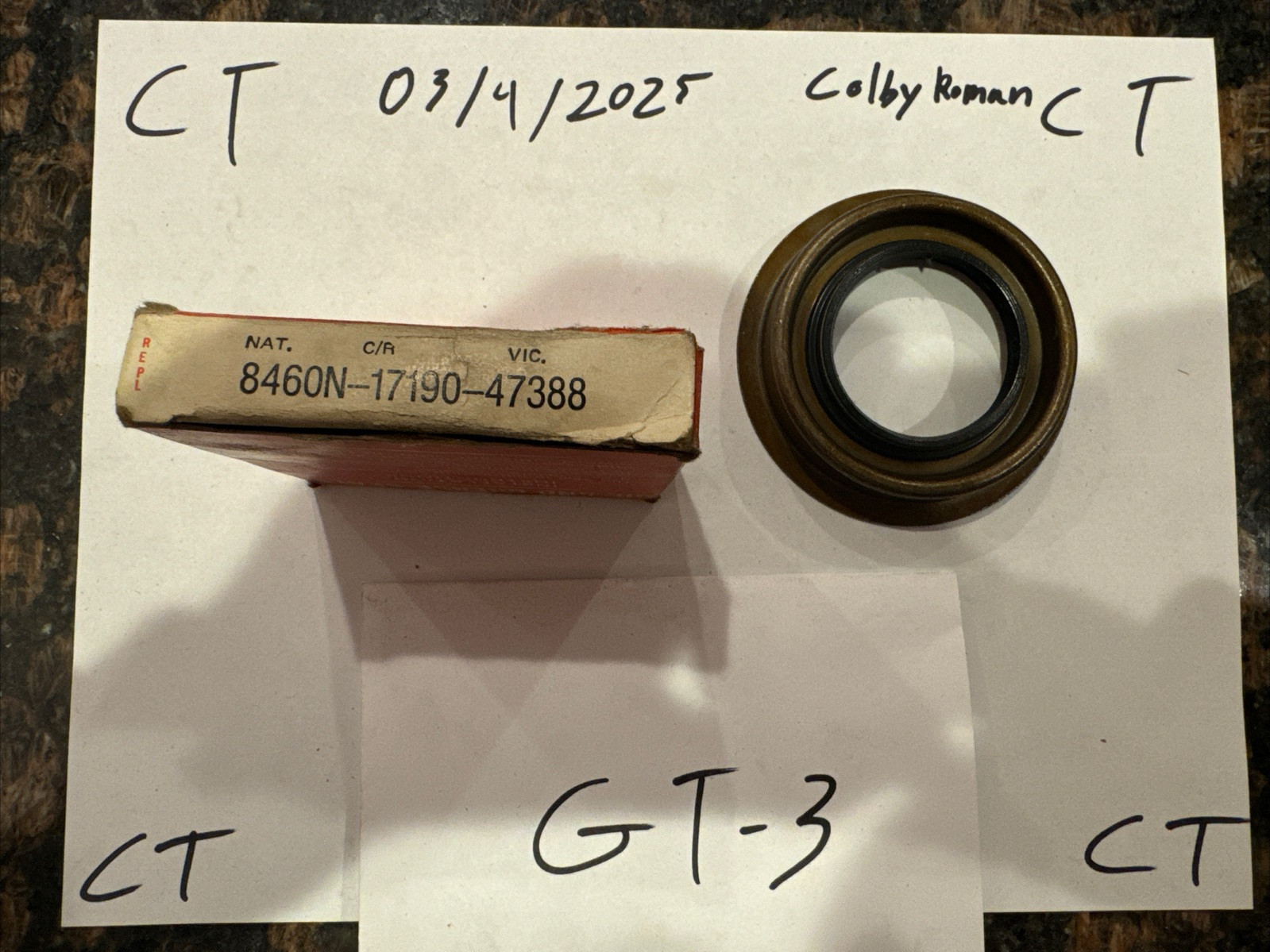 Oil and and grease seal 8460N - Image 3