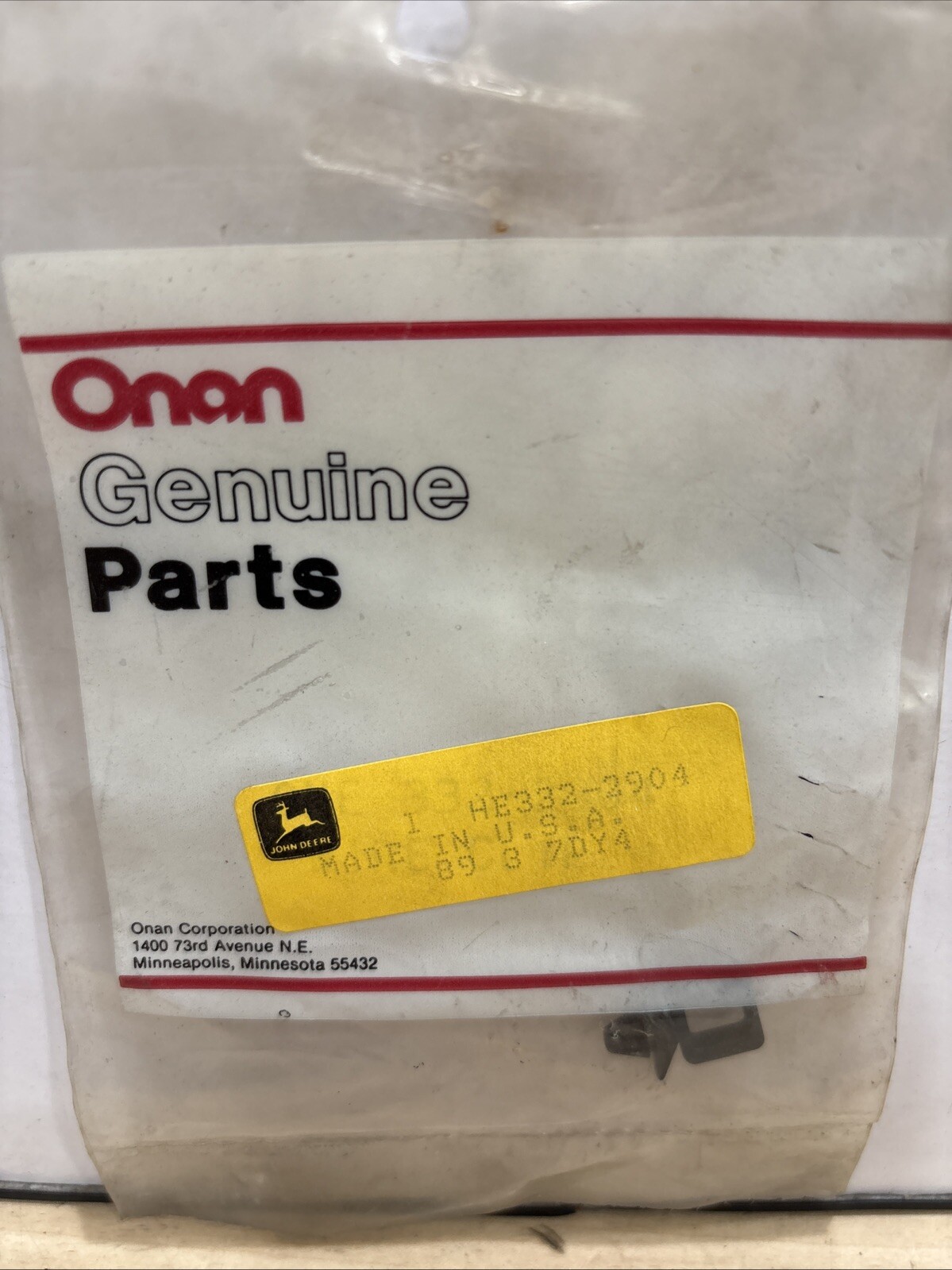 Onan Genuine Parts John Deere HE332-2904 Clip - Image 3