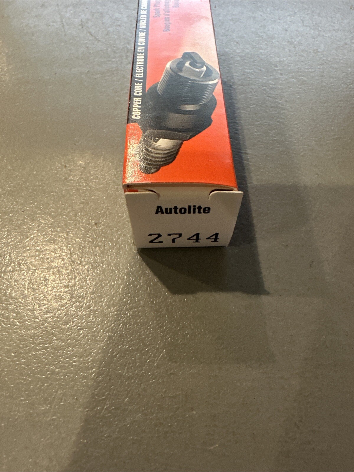 One Single Autolite 2744 Copper Resistor Spark Plug New -Old Stock Fast Shipping
