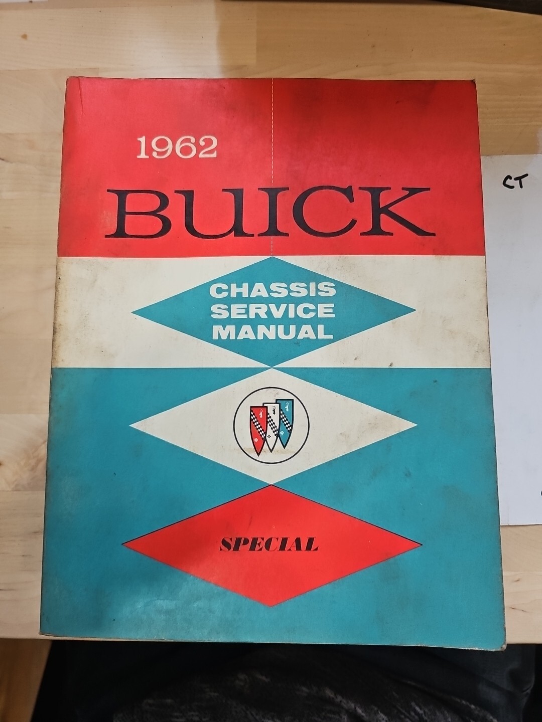 Original 1962 Buick Dealer Chassis Service Shop Manual Special Skylark