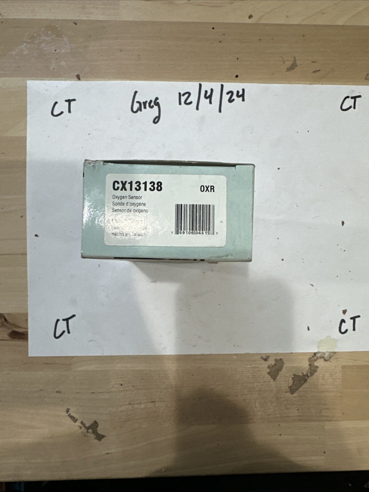 Oxygen Sensor Cx13027