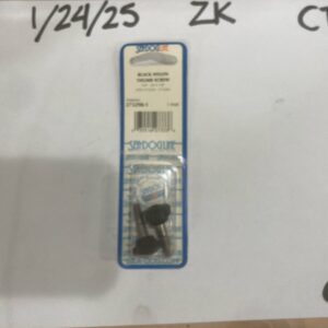 PAIR OF SEA DOG 273298-1 NYLON HEAD SCREW BLACK BIMINI COVERS (THUMB SCREW)