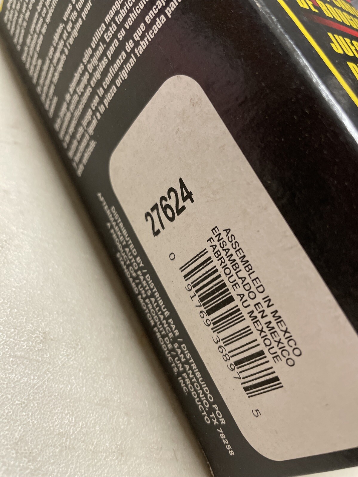 PARTS MASTER SPARK PLUG WIRE SET, UNIVERSAL RESISTOR IGNITION WIRE SET, 27624 - Image 3