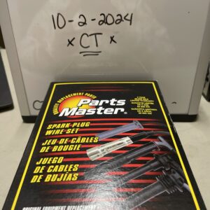 PARTS MASTER SPARK PLUG WIRE SET, UNIVERSAL RESISTOR IGNITION WIRE SET, 27624