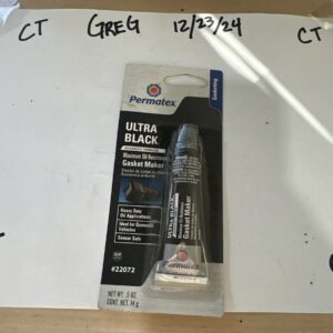 PERMATEX Permatex Ultra Black Hi- Temp RTV Silicone 0.5oz. - 22072