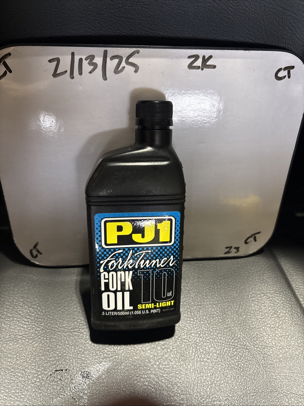 PJ1 ForkTuner Fork Oil 10wt Semi-Light .5L/500ml 536110
