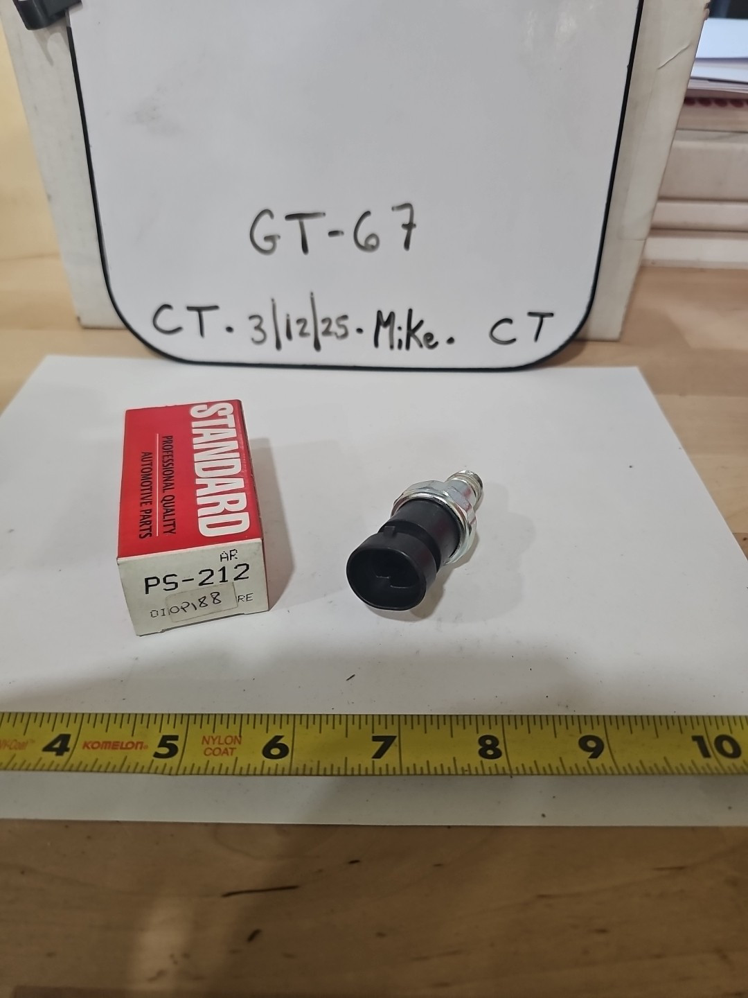 PS-212 Standard Motor Products Engine Oil Pressure Sender for Warning Light - Image 5