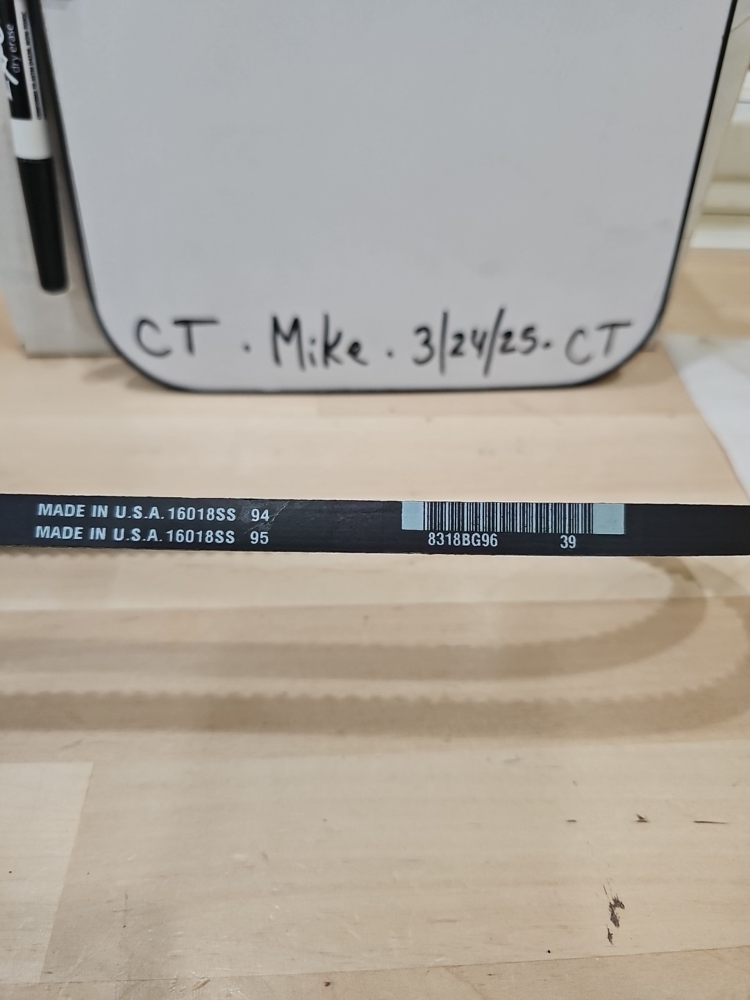 Parts Master 15280 Accessory Drive Belt - 0.44" X 28.00" - 36 Degree - Image 4