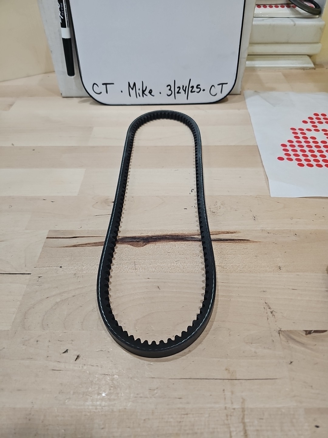 Parts Master 15280 Accessory Drive Belt - 0.44" X 28.00" - 36 Degree - Image 5