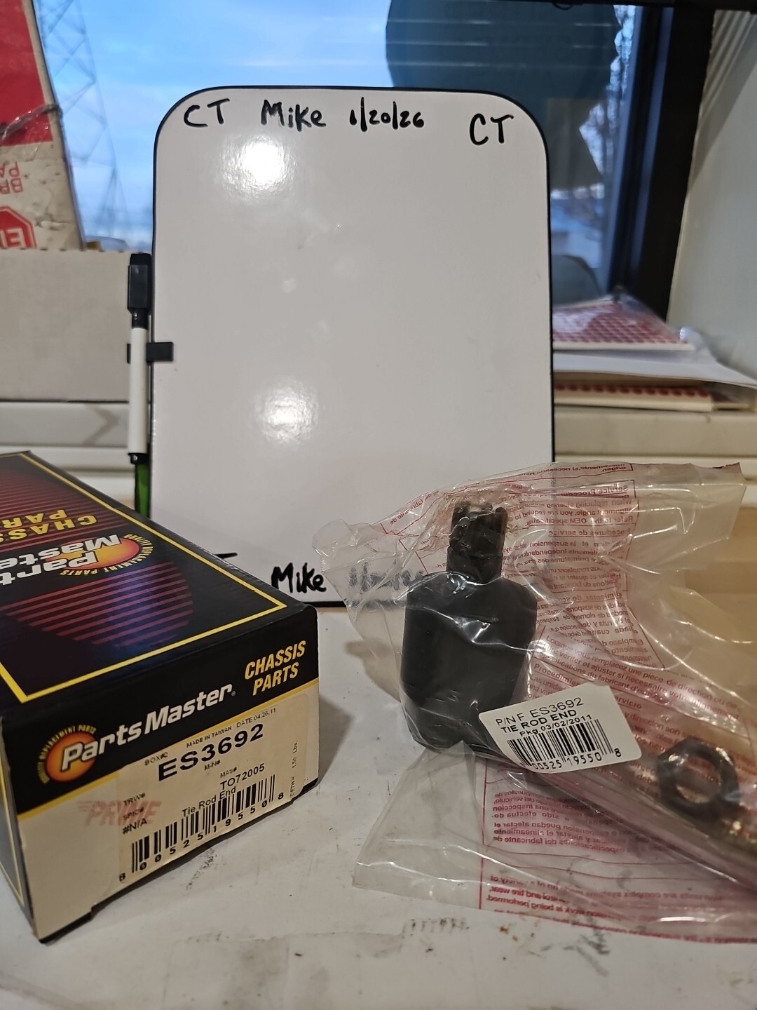 Parts Master ES3349RL Steering Tie Rod End