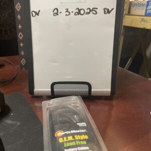 Parts Master GM Side Post Mount Battery Cable 45" 4 Gauge w/Pigtail Lead 7454STC