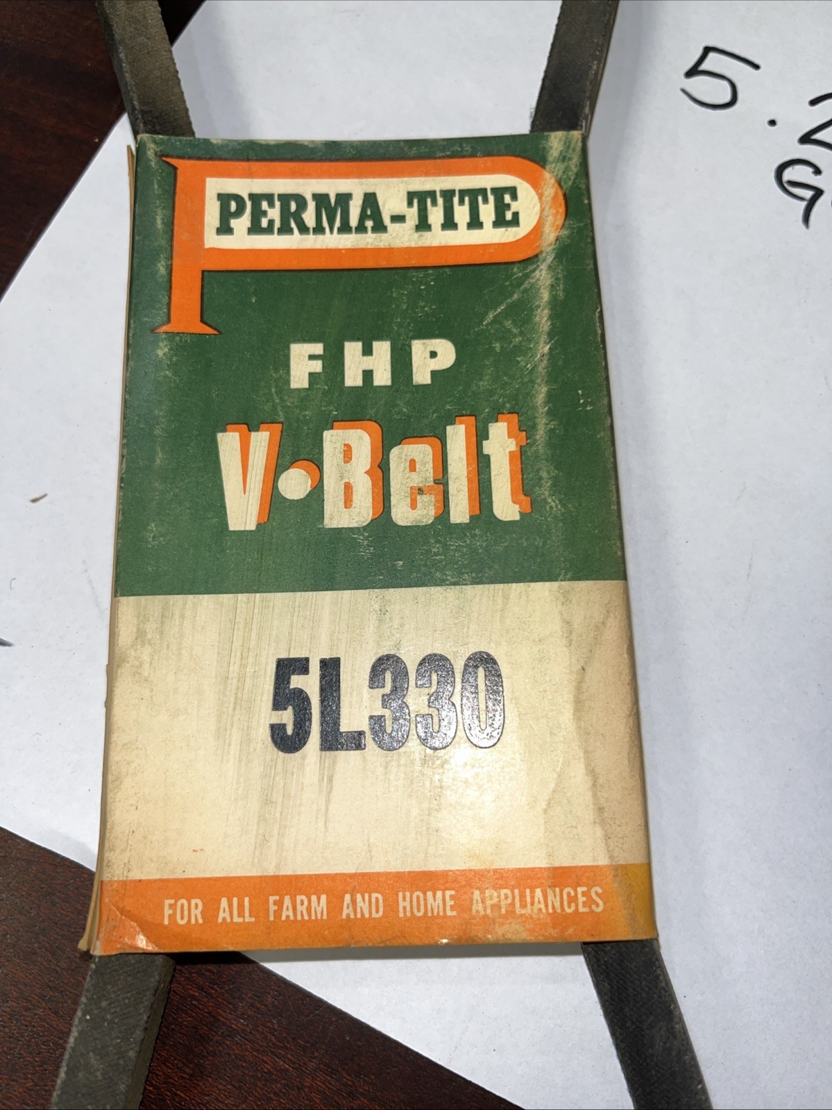 Perma Tite FHP V Belt 5L330 - Image 3