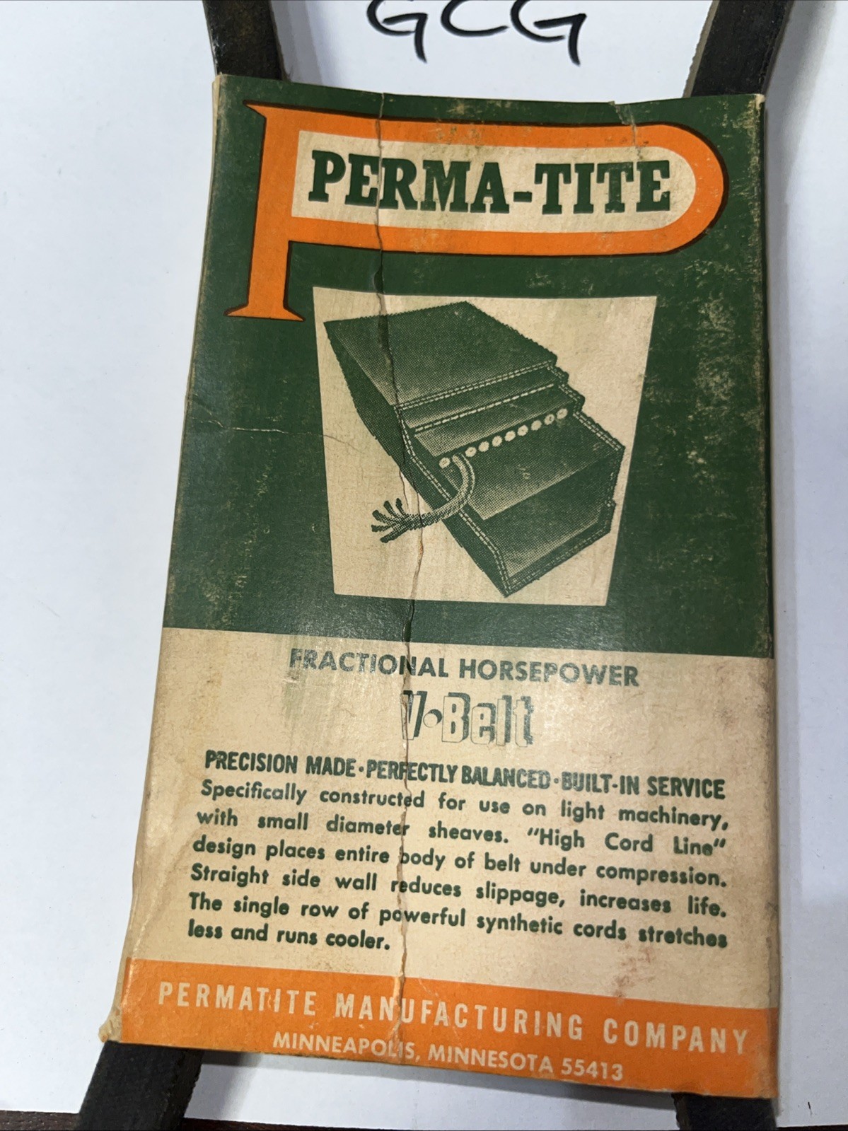 Perma Tite FHP V Belt 5L330 - Image 4