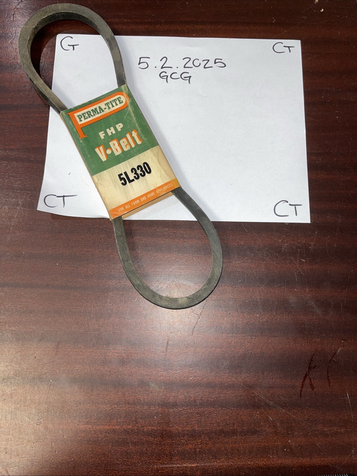 Perma Tite FHP V Belt 5L330