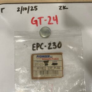 Pioneer 25mm EPC-230 Steel Deep Cup Engine Expansion Freeze Plug
