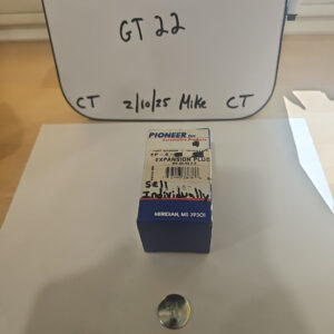 Pioneer 7/8" .876" EP-6 Steel Concave Expansion Freeze Plug *Sold Separately*