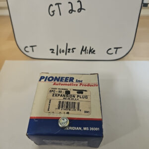 Pioneer EPC-93 Steel 7/16" Expansion Freeze Plug Deep Cup * Sold Individually *