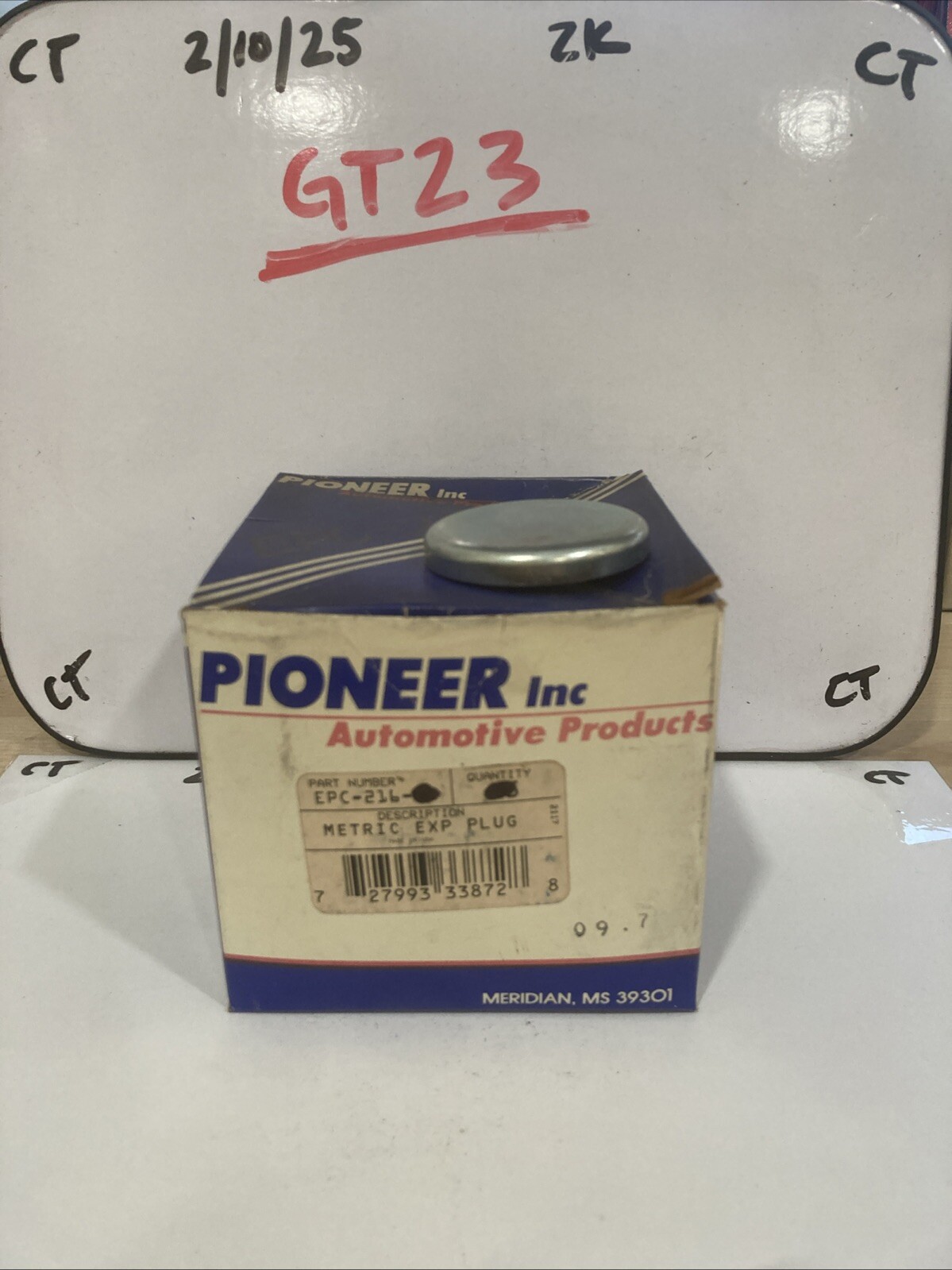 Pioneer Engine Expansion Plug EPC216 47mm