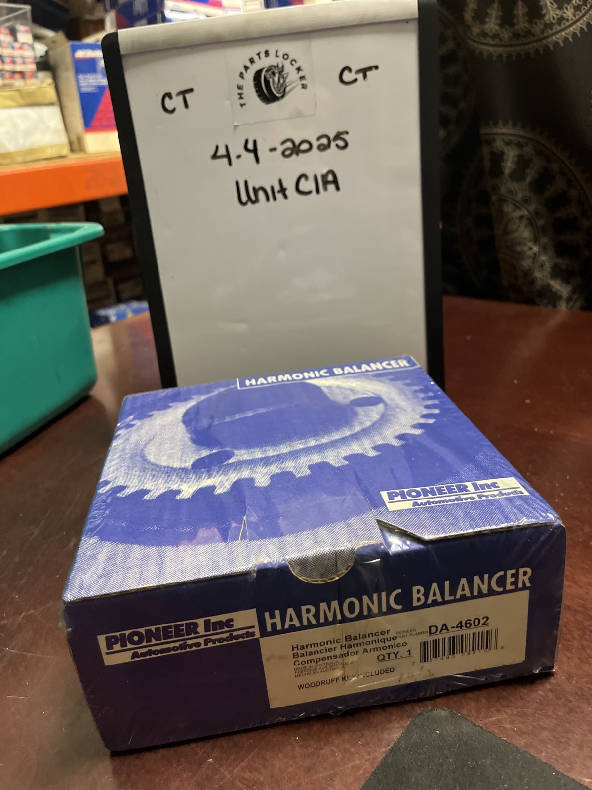 Pioneer Engine Harmonic Balancer DA-4602