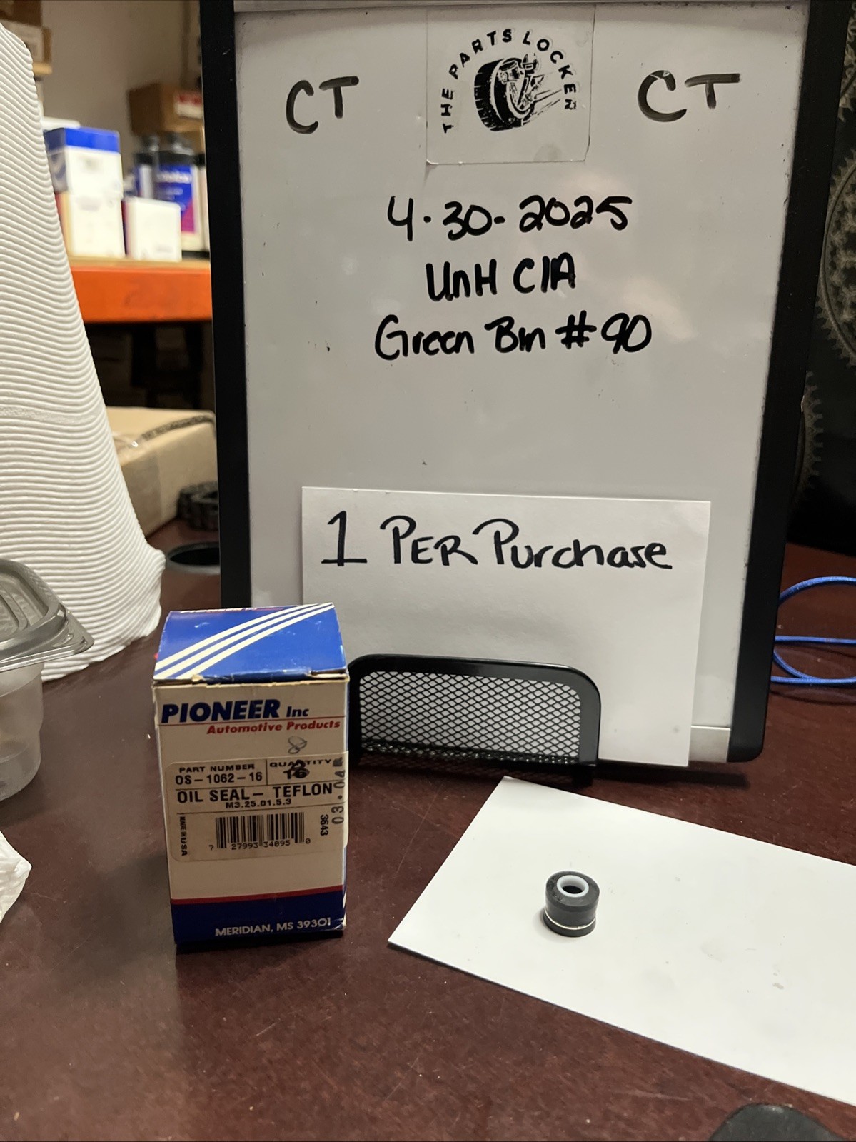 Pioneer OS1062 Engine Valve Stem Oil Seal 1 Per Purchase