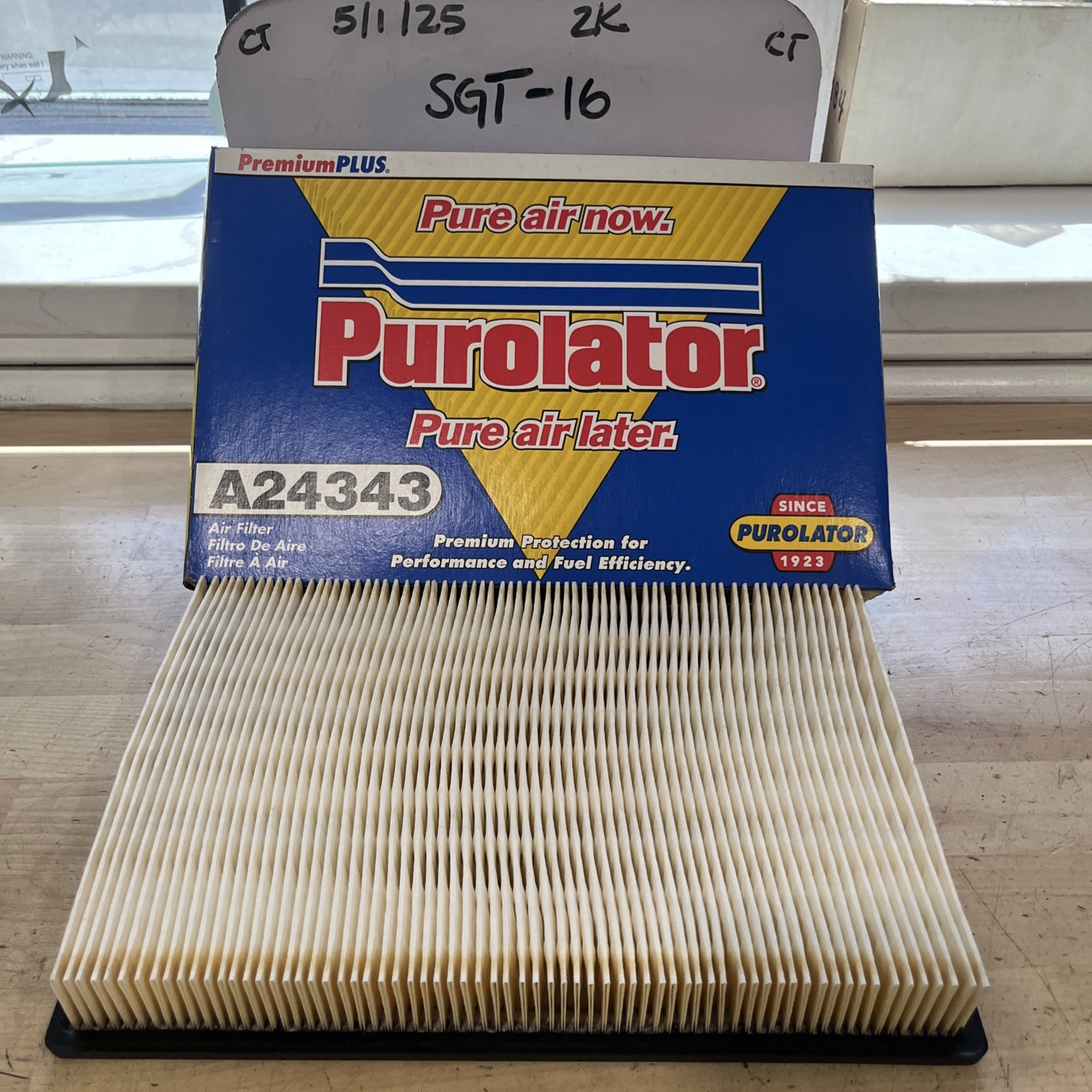 Premium Plus Air Filter Purolator A24343 New