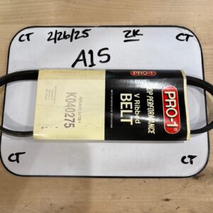 Pro-1 V Ribbed Serpentine Belt Replaces Dayco 5040275 & Gates K040275