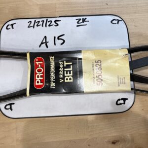 Pro-1 V Ribbed Serpentine Belt Replaces Dayco 5050825 & Gates K050825