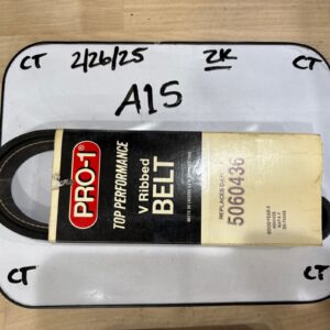 Pro-1 V Ribbed Serpentine Belt Replaces Dayco 5060436 & Gates K060435