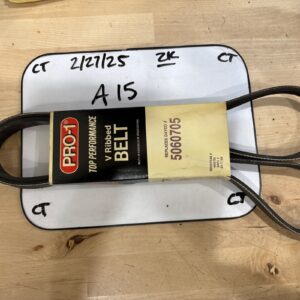 Pro-1 V Ribbed Serpentine Belt Replaces Dayco 5060705 & Gates K060795