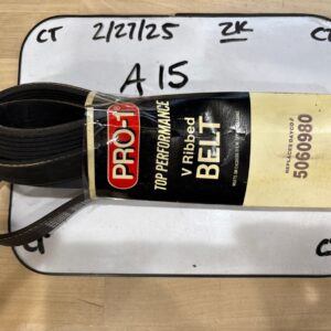 Pro-1 V Ribbed Serpentine Belt Replaces Dayco 5060980 & K060980