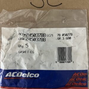 QTY 5 NEW ACDELCO/GM 24503788 GASKET, EGR VALVE 1993-1995