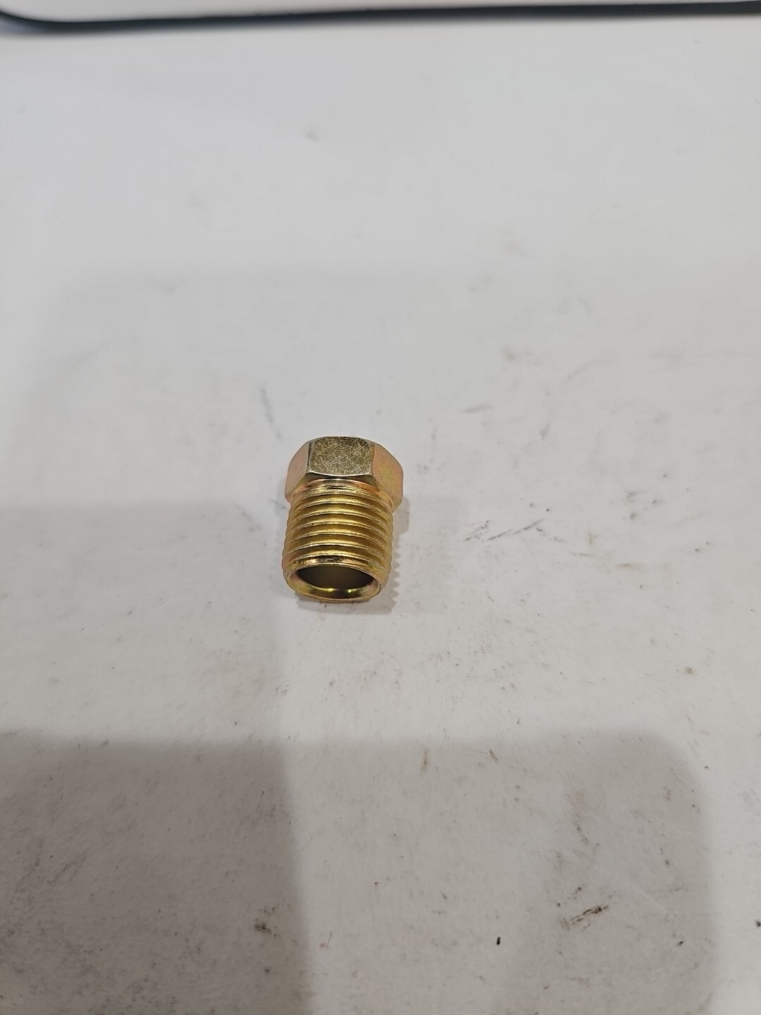 (Qty 1) FMSI 3006 Standard Steel Invert Flare Tube Nut - 5/16"x1/2" 20 TPI - - Image 3