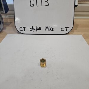 (Qty 1) FMSI 3006 Standard Steel Invert Flare Tube Nut - 5/16"x1/2" 20 TPI -