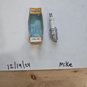 RBL-7Y Genuine New Old Stock Champion Single Spark Plug
