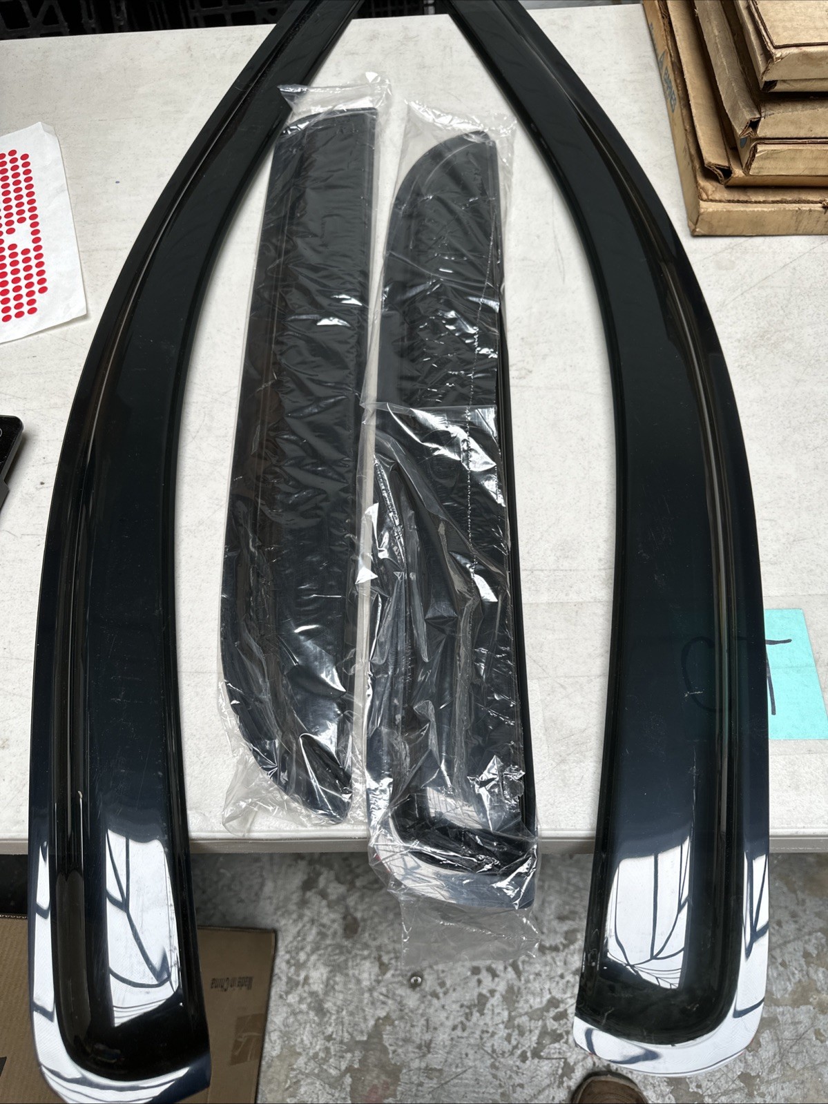 Rain Guards Vent Visors Shade for 2021-2024 Ford F150 SuperCrew - Image 3