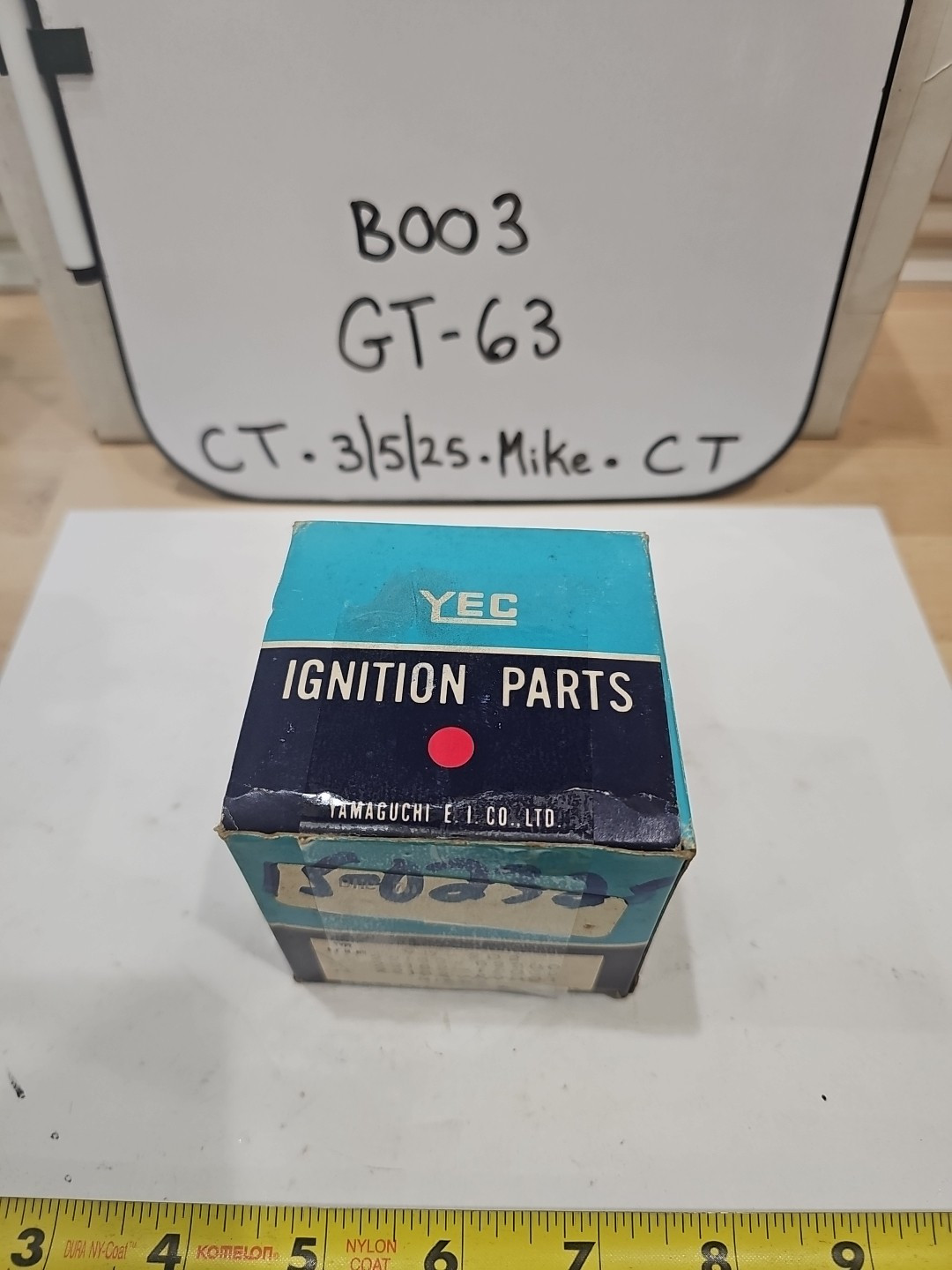 Rare OEM YEC YD-202 Nissan Datsun 22162-E3001, Distributor Cap Fairlady 240/260Z - Image 4