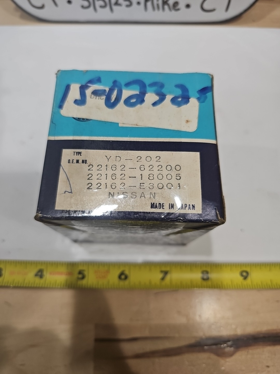 Rare OEM YEC YD-202 Nissan Datsun 22162-E3001, Distributor Cap Fairlady 240/260Z - Image 5