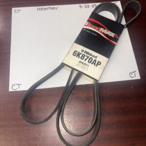 Roadmax 6K870AP (6PK2211) V-Ribbed Serpentine Belt