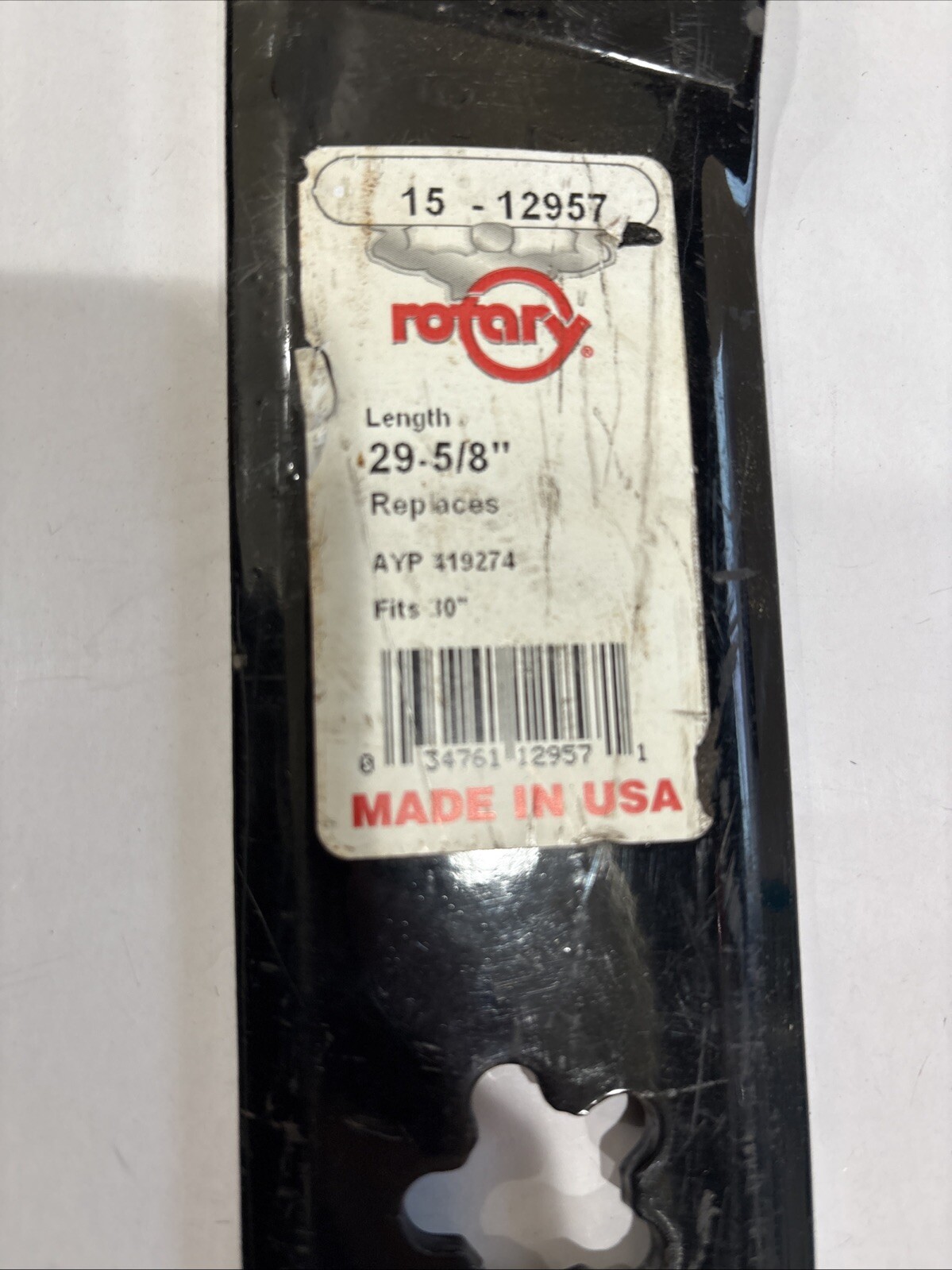 Rotary 15-12957 Blade Compatible With Husqvarna,Craftsman 419273, 532419273 - Image 3