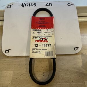 Rotary Belt 12-11677 Mower Drive Belt Replaces Snapper 3/8 x 24 - 1/2”
