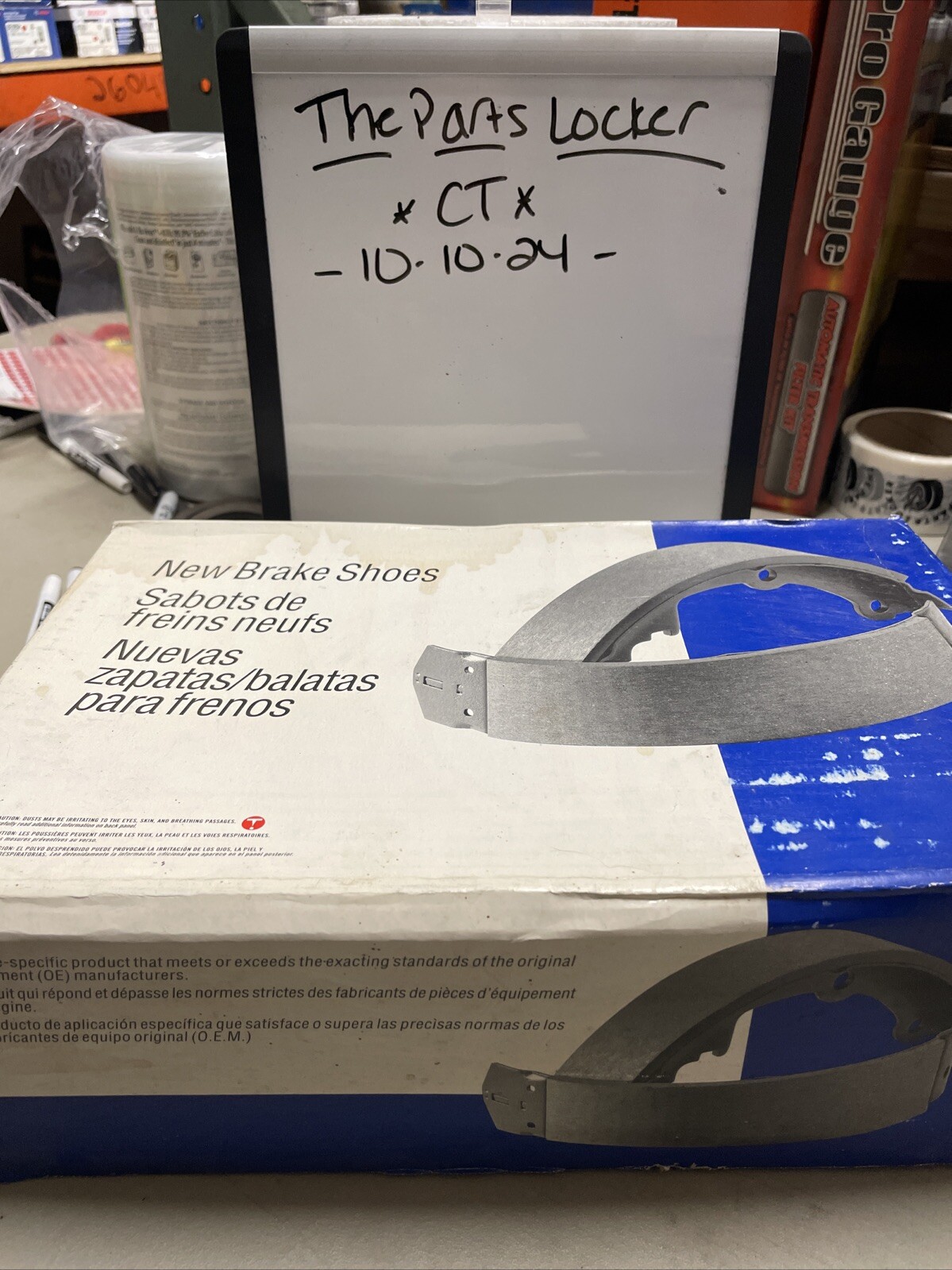 Rr New Brake Shoes Wagner Z960