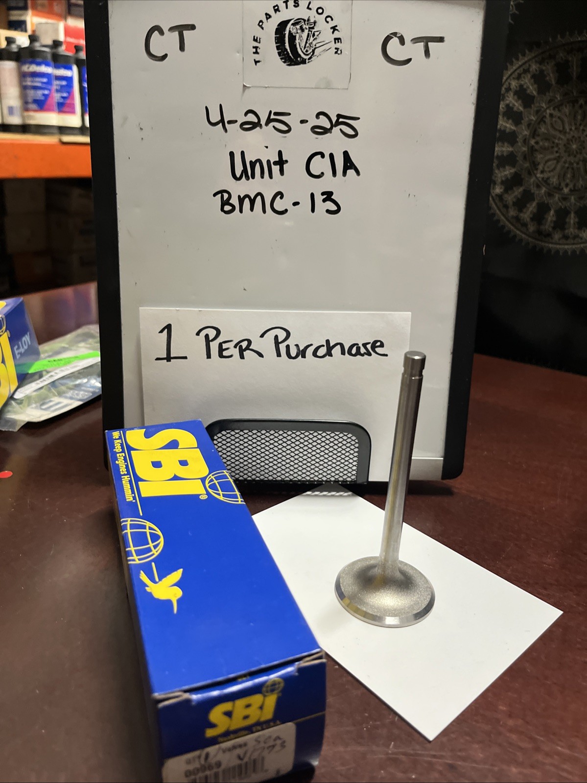 SBI 00969 Engine Exhaust Valves Sold Individually