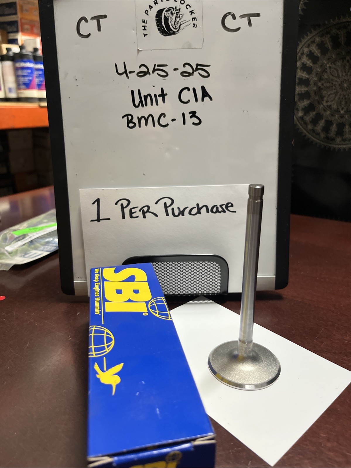 SBI 01107 Engine Exhaust Valves Sold Individually