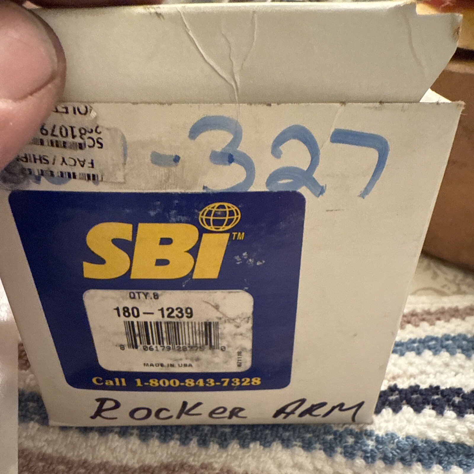 Sb International Rocker Arms 180-1239 Box Of 8 Black Tote 2 - Image 3