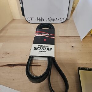 Serpentine Belt-Automotive V-Ribbed Belt (Standard) Roadmax 5K757AP