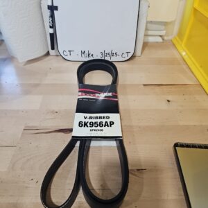 Serpentine Belt-Automotive V-Ribbed Belt (Standard) Roadmax 6K956AP