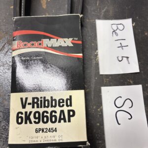 Serpentine Belt-Automotive V-Ribbed Belt (Standard) Roadmax 6K966AP