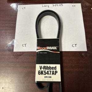 Serpentine Belt-Automotive V-Ribbed Belt(Standard) Roadmax 6K547AP