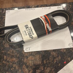 Serpentine Belt-Automotive V-Ribbed Belt(Standard) Roadmax 6K770AP